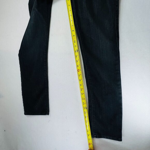 AG Adriano Goldschmied The Stevie Slim Straight Fit Womens Jeans Dark Wash 30R - Picture 14 of 15